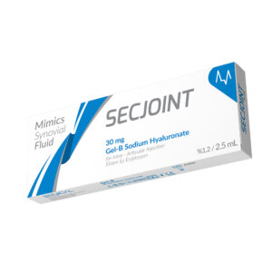 SECJOINT Gel-B Sodium Hyaluronate 30 mg/2,5 mL – Gel tiêm nội khớp