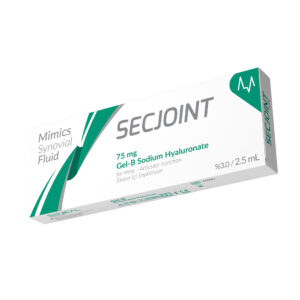SECJOINT Gel-B Sodium Hyaluronate 75 mg/2,5 mL – Gel tiêm nội khớp