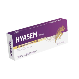 HYASEM Cross Sodium Hyaluronate 100 mg/4 mL – Gel tiêm nội khớp